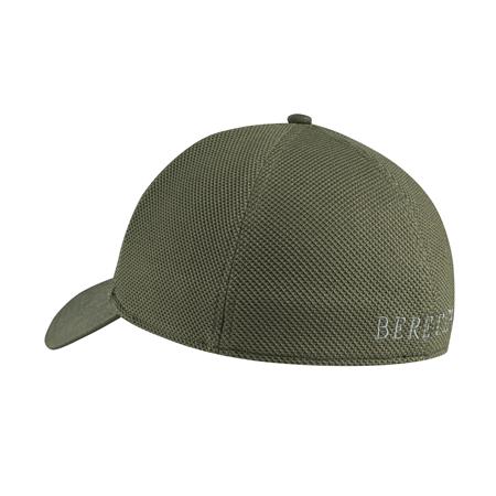 BERRETTO - GREEN STONE BERETTA SHIELD FLEXFIT CAP - GREEN STONE