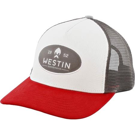 BERRETTO - GRIGIO/ROSSO WESTIN W6 CLASSIC CAP - GREY/RED