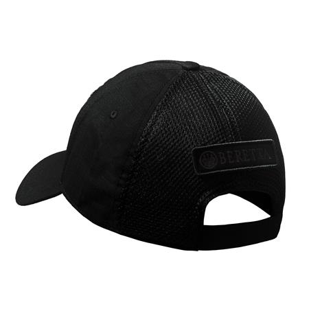 BERRETTO - NERO BERETTA VELCRO PATCH CAP - NOIR