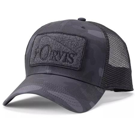 Berretto Uomo - Blackout Camo Orvis 1971 Camo Trucker Hat - Blackout Camo