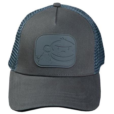 BERRETTO UOMO RIDGE MONKEY APEAREL TRUCKER CAP - GRIGIO