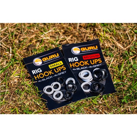 BESCHERMT ELASTIEK GURU RIG HOOK UPS