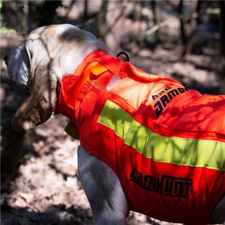 BESCHERMVEST CANIHUNT DOG ARMOR ORANGE V3