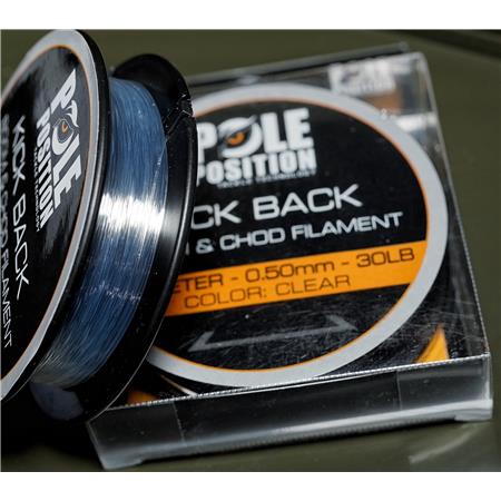 BIEN SÛR, DONNE-MOI LE NOM DU PRODUIT À TRADUIRE. POLE POSITION KICK BACK BOOM & CHOD FILAMENT - 20M