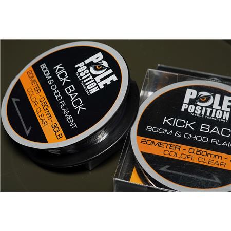 BIEN SÛR, DONNE-MOI LE NOM DU PRODUIT À TRADUIRE. POLE POSITION KICK BACK BOOM & CHOD FILAMENT - 20M