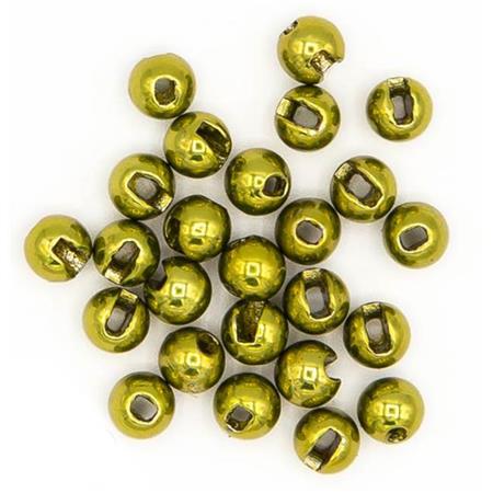 Bille Tungstène Fly Scene Tungsten Beads Slotted Metallic
