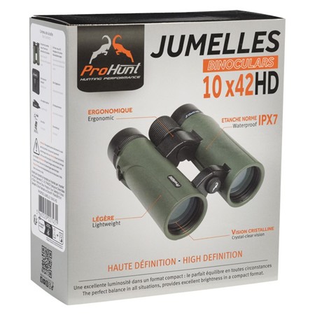 BINOCULARS 10X42 PROHUNT