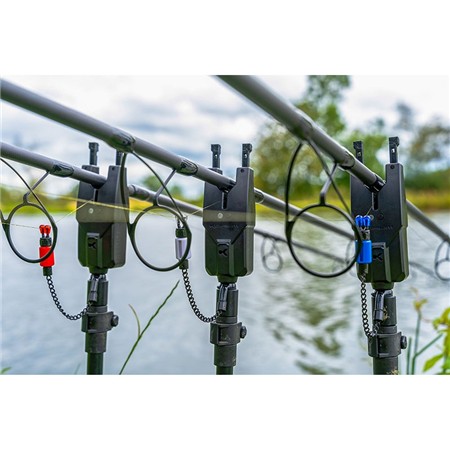 BISSANZEIGER-SET KORUM KRI 3 ROD REMOTE ALARM & INDICATOR SET