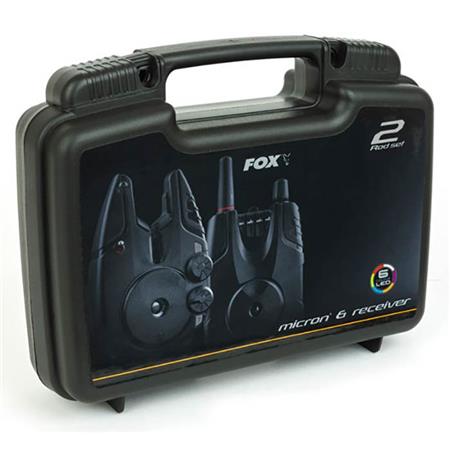 BITE ALARM CASE + RECEIVER FOX MICRON MX ROD SETS