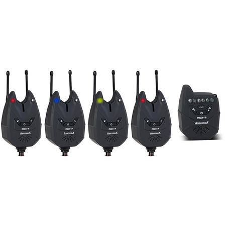 Bite Alarm Set Anaconda Nighthawk Mgx-7