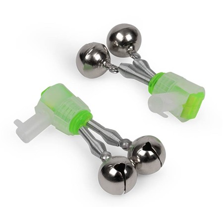 Bite Indicator Zebco After Dark Snaplight Double Bell 2 Pack
