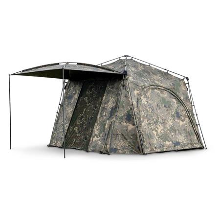 Bivvy - 2 Plätze Nash Bank Life Gazebo Base Camp Camo Pro - 2 Personen