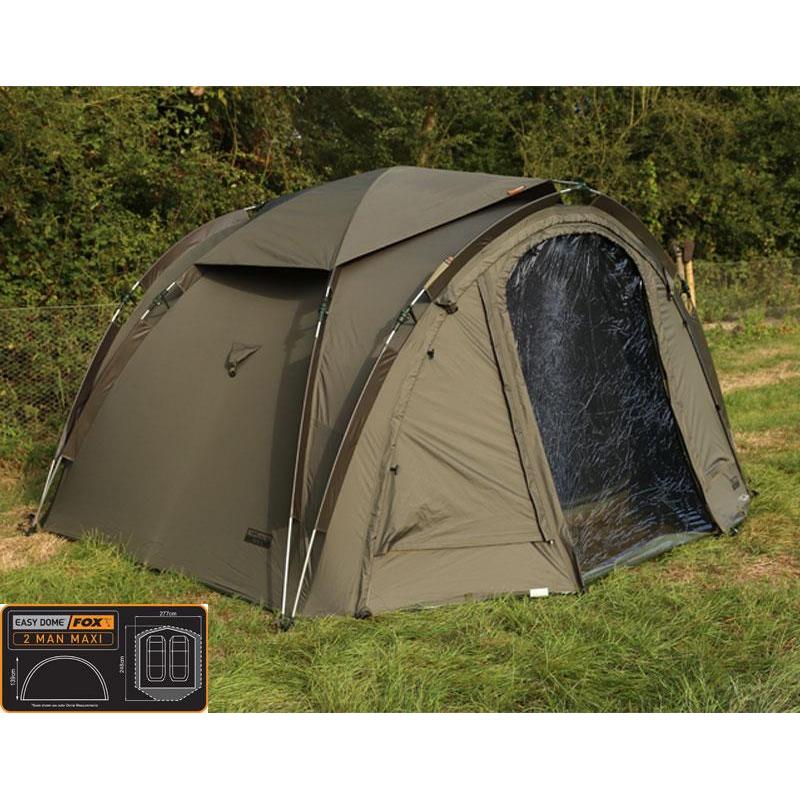 Fox NEW Easy Dome 2 Man Fishing Bivvy Maxi CUM191 Fishing Anglers