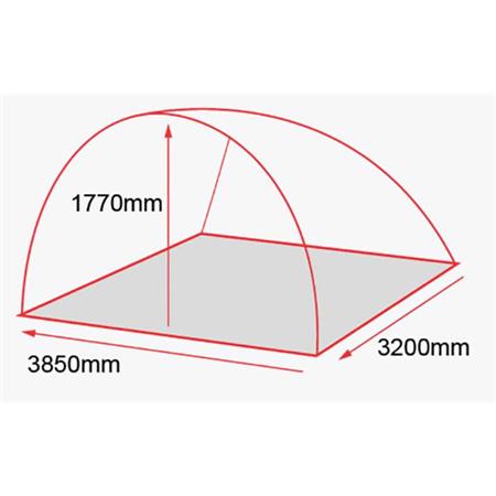 BIVVY TRAKKER TEMPEST 200 SHELTER - 2 PLAATSEN