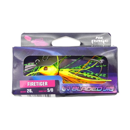 Bladed Jig Fox Rage Bladed Jigs - 28G - Firetiger