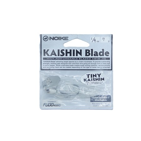Bladed Jig Noike Tiny Kaishin 1/4 - 7G - Clear White