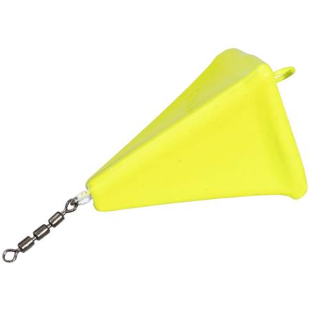 Blei Zebco Flatty Scratcher Lead - Neongelb
