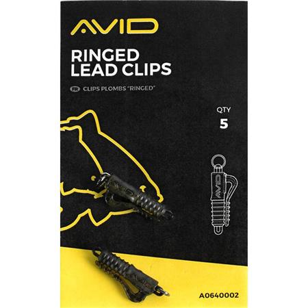 Bleiclip Avid Carp Ringed Lead Clips