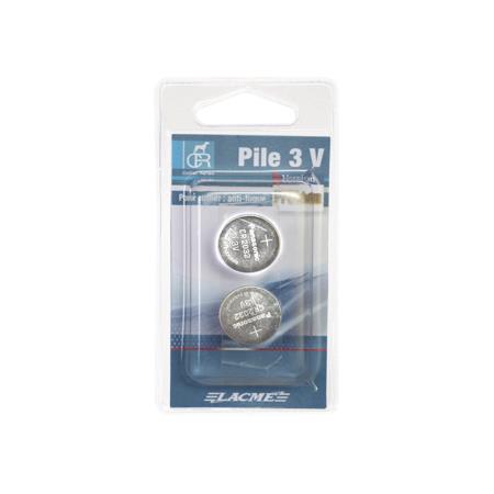 BLISTER PILA LACME 3V CR2032 - PAQUETE DE 2