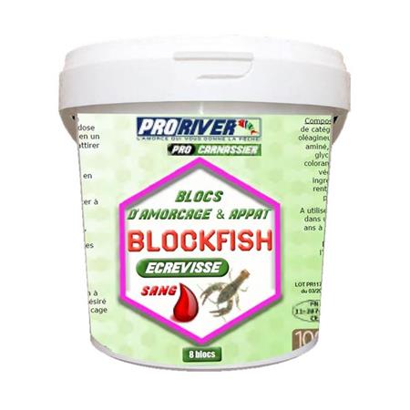 Bloc D'amorce Proriver Blocfish Xboost Spécial Ecrevisse