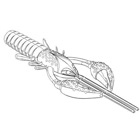 BLØDT AGN HART SPY CRAW 4” - 10.2CM - PAKKE MED 8