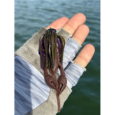 BLØDT AGN HART SPY CRAW 4” - 10.2CM - PAKKE MED 8