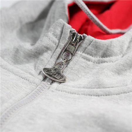 BLUZA MĘSKA BERKLEY ZIPPED HOODY - SZARY