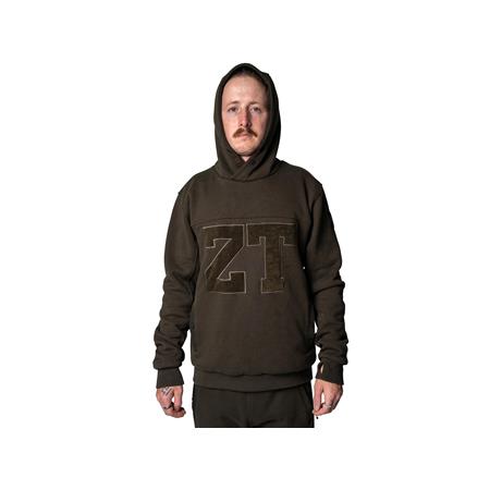 BLUZA MĘSKA NASH ZERO TOLERANCE WIND CHILL HOODY VARSITY - KHAKI
