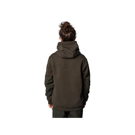 BLUZA MĘSKA NASH ZERO TOLERANCE WIND CHILL HOODY VARSITY - KHAKI