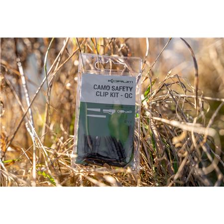 BLYKLÄMMA KORUM CAMO SAFETY CLIP KIT - QC