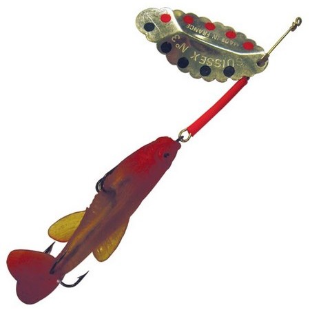 Błystka Suissex Vaironowa Czerwona