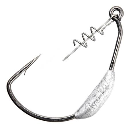 Blyvægtet Texas-Krog Lucky John Offset Hooks Predator