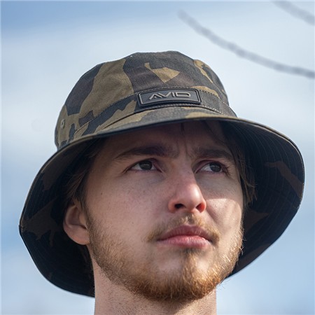 BOB AVID CARP DISTORTION CAMO BUCKET HAT - CAMO