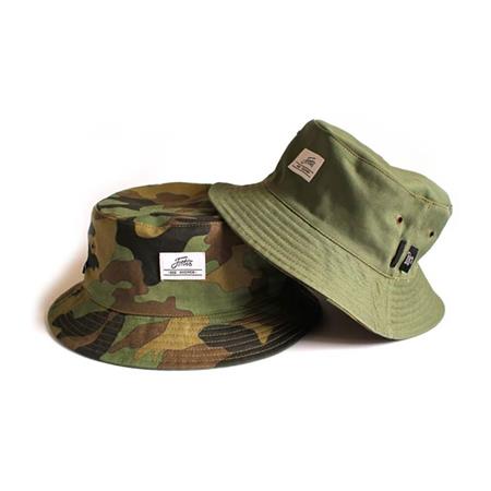 Bob Męski Fortis Bucket Hat Odwracalny - Oliwkowy/Moro