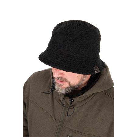 BOB - PRETO FOX SHERPA BUCKET HAT - NOIR