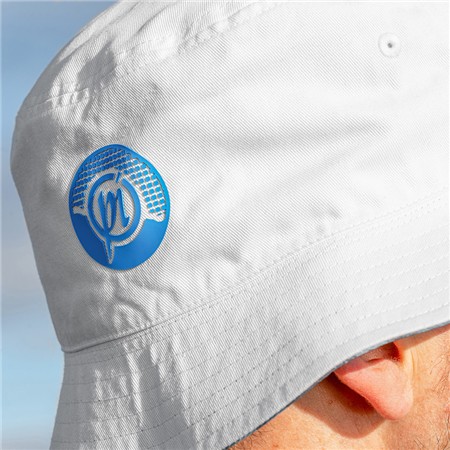 BOB REVERSIBLE - AZUL/BLANCO PRESTON INNOVATIONS BUCKET HAT RÉVERSIBLE - BLEU/BLANC
