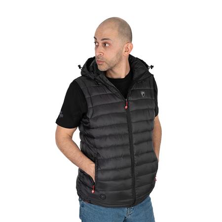 BODYWARMER VOOR HEREN FOX RAGE HEATED GILET - ZWART