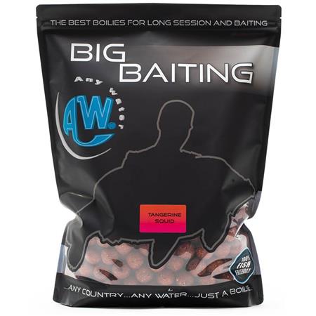 Boiles Any Water Big Baiting Boilies Tangerine Squid