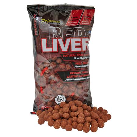 Boili Starbaits Performance Concept Red Liver