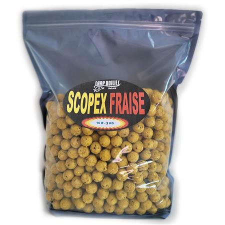 BOILIE CARP BOILIES NATURAL SCOPEX FRAISE