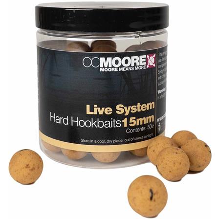 BOILIE DURE CC MOORE LIVE SYSTEM HARD HOOKBAITS