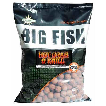 Boilie Dynamite Baits Big Fish Hot Crab & Krill