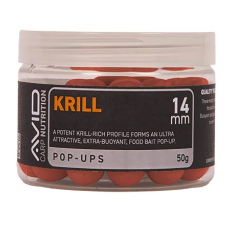 Boilie Flotante Avid Carp Krill Pop-Up