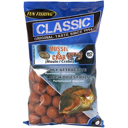 Boilie Fun Fishing Classic Boilies 20Kg And 80Kg