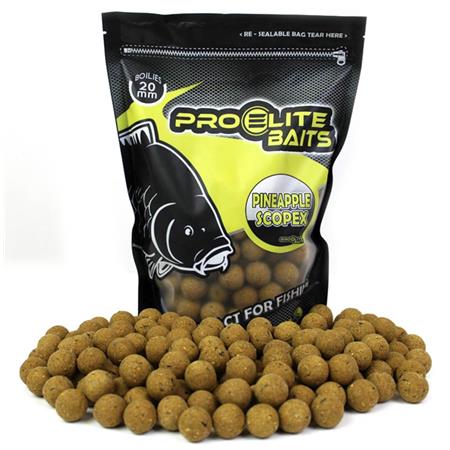 BOILIE IROM PRO ELITE BAITS BOILIES CLASSIC PINEAPPLE & SCOPEX