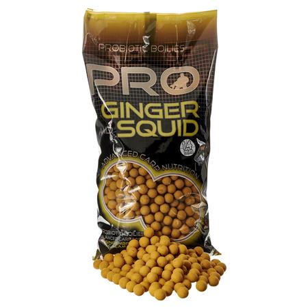 BOILIE IROM STARBAITS PROBIOTIC PRO GINGER SQUID BOILIES