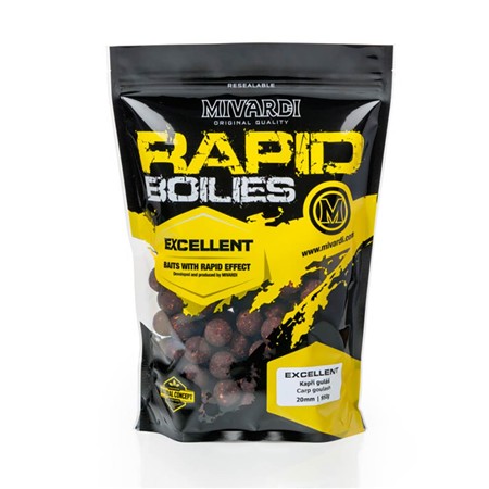 Boilie Mivardi Rapid Boilies Excellent - Carp Goulash