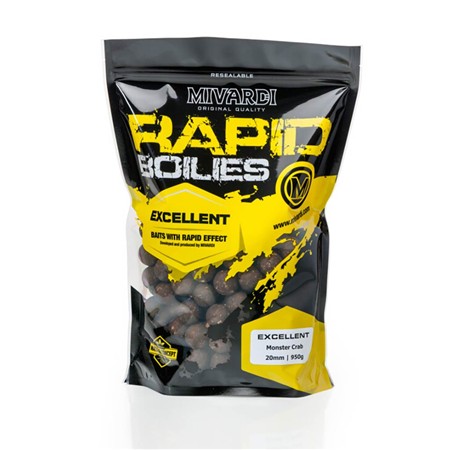 Boilie Mivardi Rapid Boilies Excellent - Monster Crab