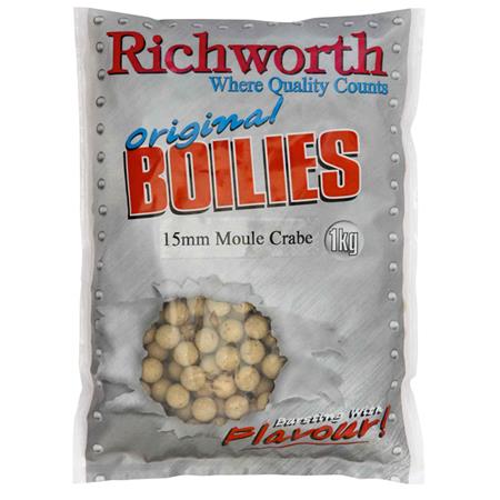 Boilie Richworth Original Boilies Range - Muschel Krabbe