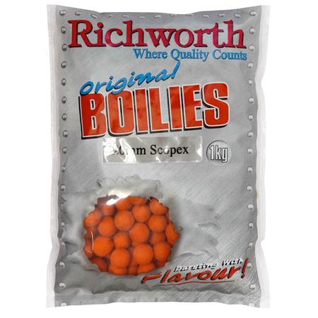 Boilie Richworth Original Boilies Range - Scopex